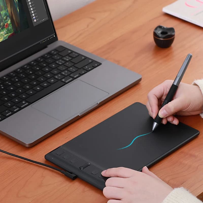 Inspiroy 2 Small Size 6.3*3.9 Inch Graphic Tablet with Digital Pen H641P Art Design Sketch Drawing Tableta Grafica Digital