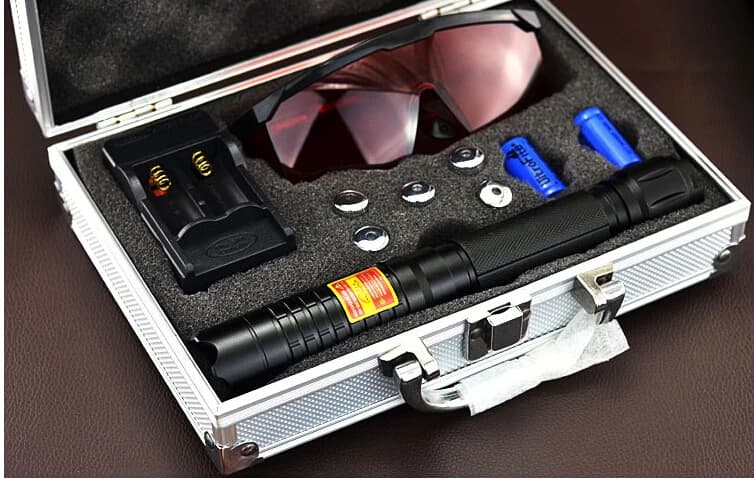 Laser Light Pointers 100000m 445nm 450nm blue Focusable Laser Burn Match Hunting Accessories Cat Toy Lazer Torch No battery