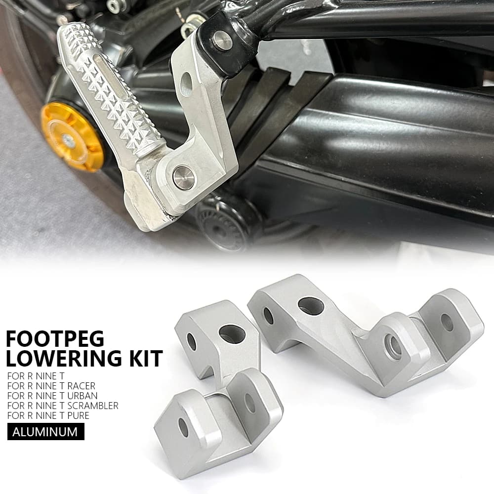 Motorcyle passeggero pedana di abbassamento Kit poggiapiedi riposizionamento per BMW RnineT RNINET Urban R NINE T Scrambler R NineT Pure R9T