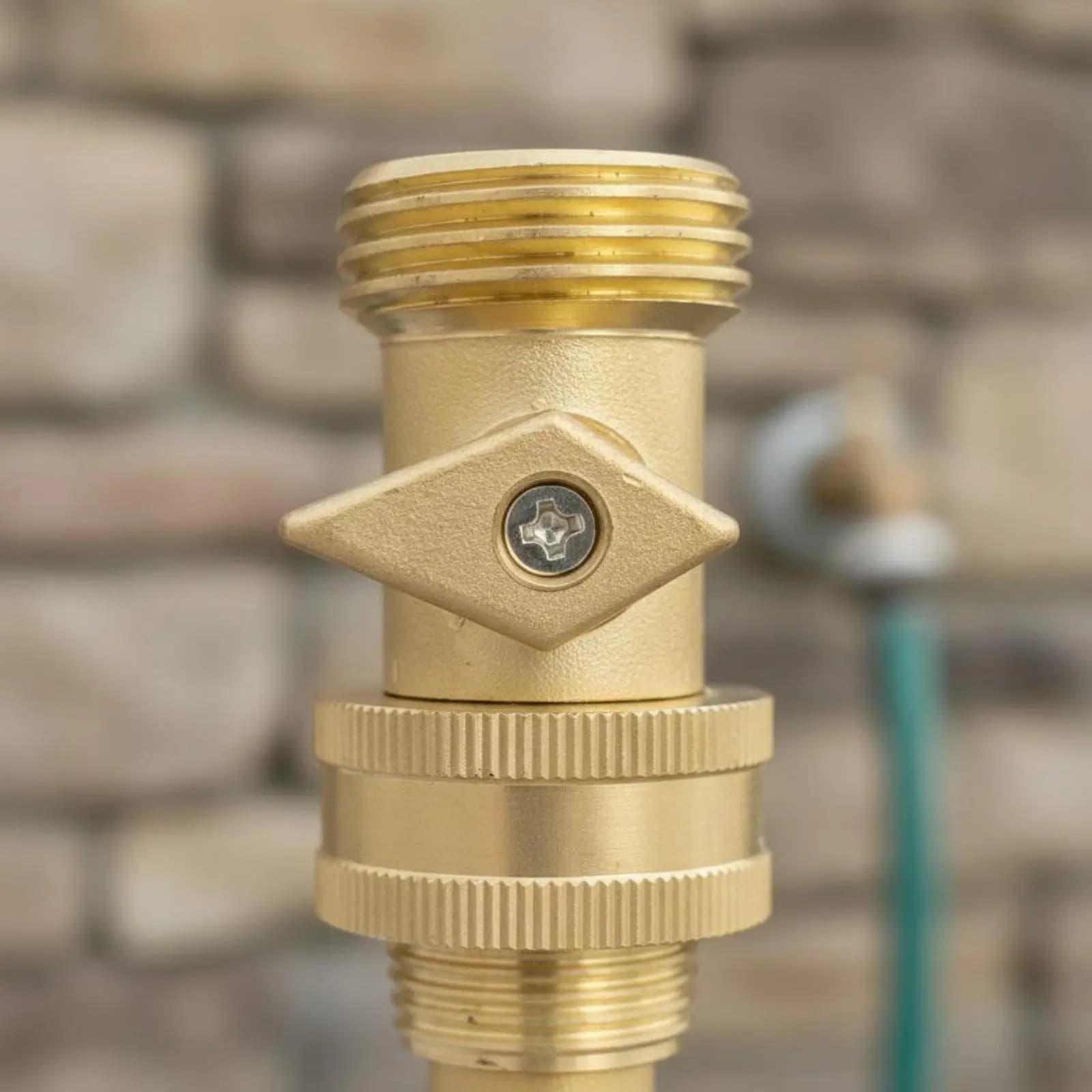 Garden Hose Shut-off Valve Leak-Resistant Water Hose valve Plumbing Hardware for