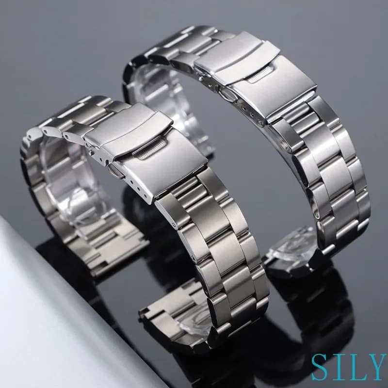 Per Seiko 5 SKX007/009 SKX013 cinturino universale in acciaio inossidabile cinturino uomo donna cinturino sportivo braccialetti 316L 18mm 20mm 22mm