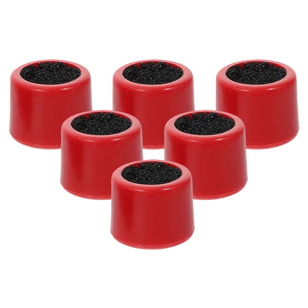 Set di 6 Utensili per Modellare la Punta della Stecca da Biliardo, Lima in Plastica per Riparazione, Modellatura, Abrasione e Applicazione della Gesso