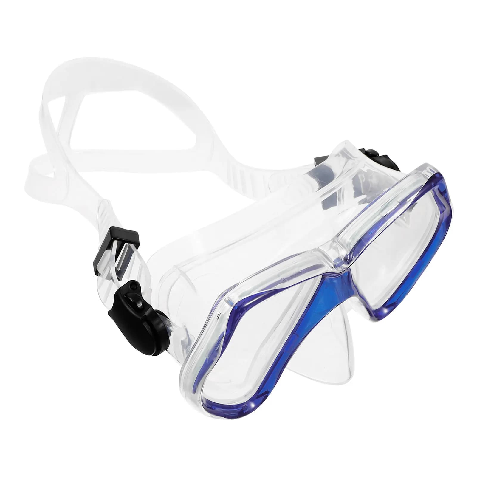 Unisex Swimwear Adjustable with Montatura Grande, Comfortable, Lightweight, Anti-fog, Without Air Loss, for Men and Women