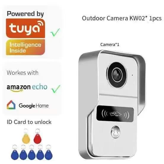Videocitofono intelligente Doodle con WIFI, telecamera ad alta definizione, controllo remoto tramite APP mobile e citofono con scheda SIM