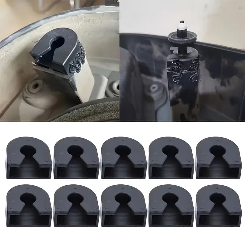 10pcs Door Trim Clip Bases Door Trims Secures Door Trims Vehicle Maintenance Parts For Car Doors For Repairing Volkswagen