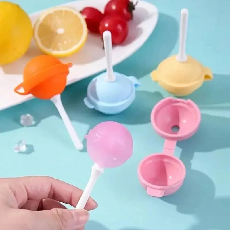 Stampi in Silicone per Lecca-lecca e Gelati con Design a Baseball per Creare Dessert Sicuri Fai-da-Te, Ideali per Cucina Domestica e Forniture di Cioccolato