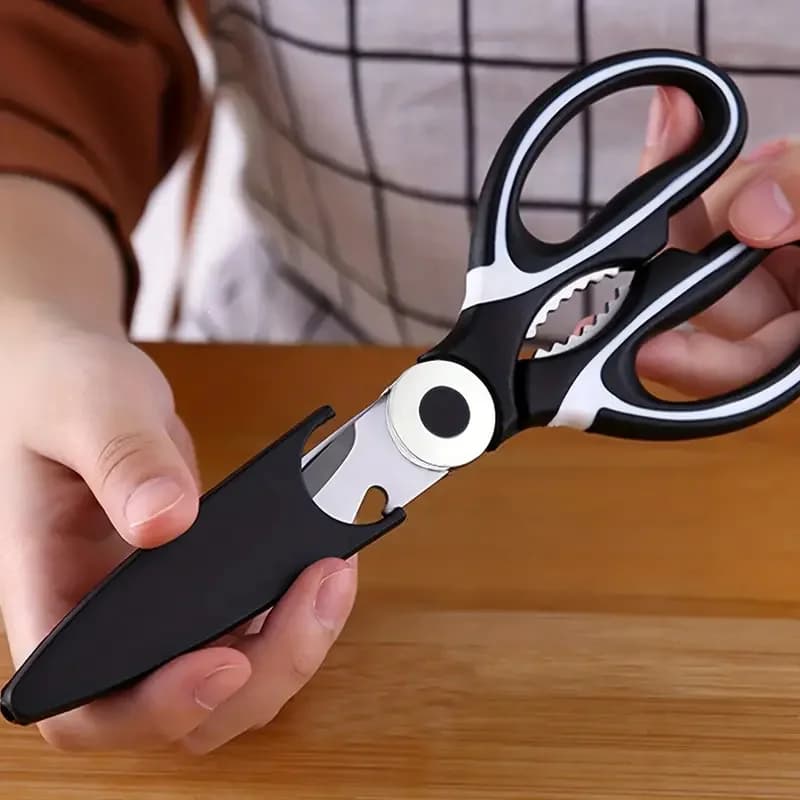 Forbici da cucina versatili in acciaio inossidabile-perfette per anatra, pesce e barbecue |