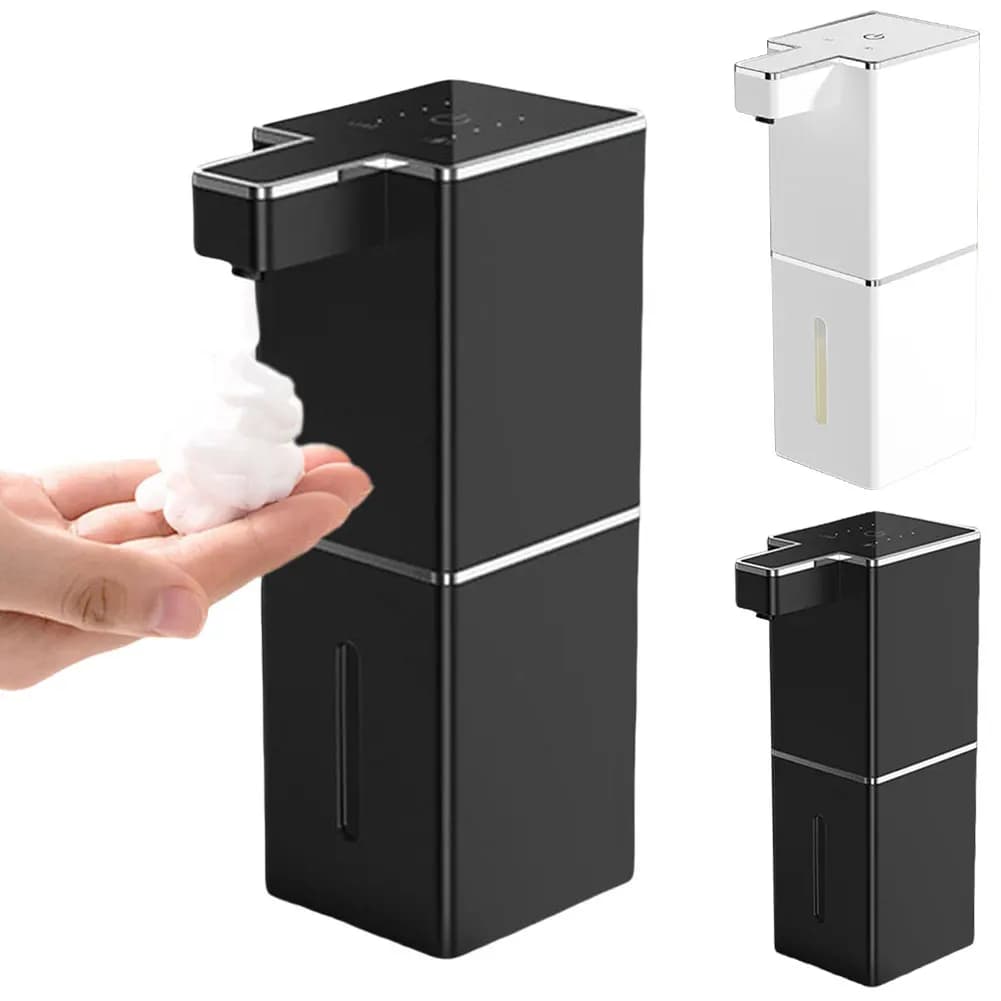 Dispenser automatico di sapone Dispenser di sapone a mani libere senza tocco Dispenser di sapone elettrico per montaggio a parete per accessori da bagno da cucina