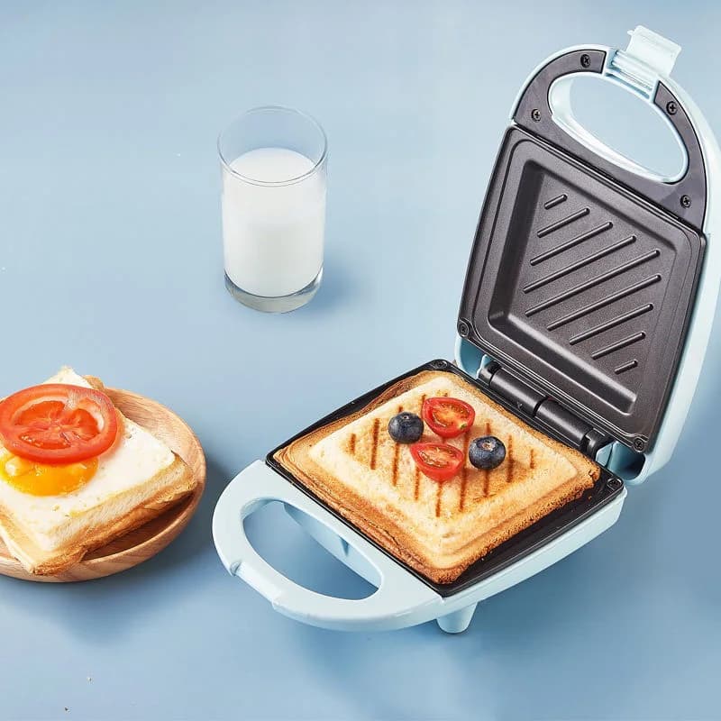 Multifunction Sandwich Maker Tostapane Quick Heating Breakfast Home Cooking Machine Electric Canvas Roasted Meat Frittata