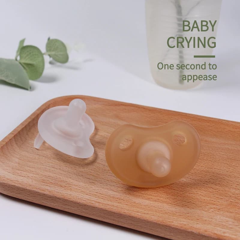 1pc ciuccio per bambini per uso quotidiano lenitivo design a testa rotonda bambino rinato in silicone per accessori per neonati neonato