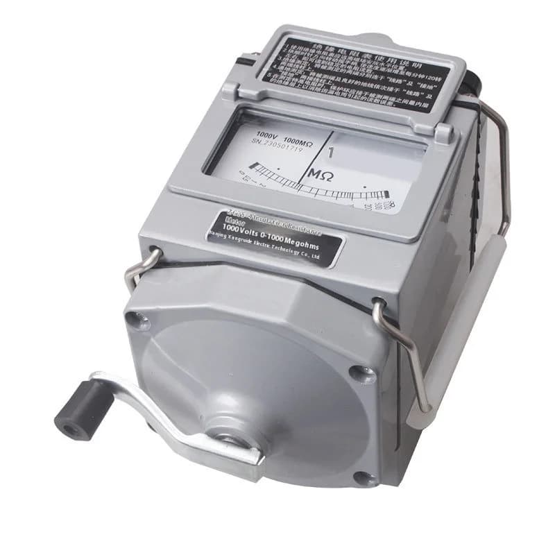 Insulation resistance tester ZC25/B-4 Megaohmmeter with alloy shell