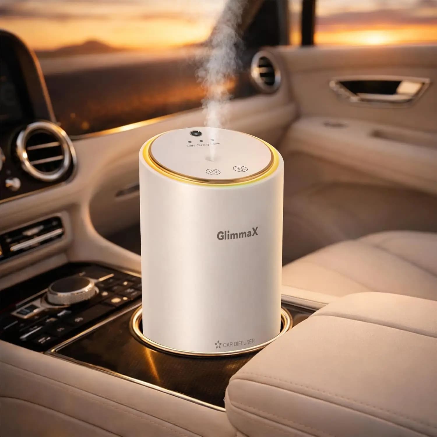 Smart Auto Deodorant with Ultrasonic Nebulizer, Automatic Switching/off, Natural Fragrance, Rechargeable Diffuser and Long-Term Perfume