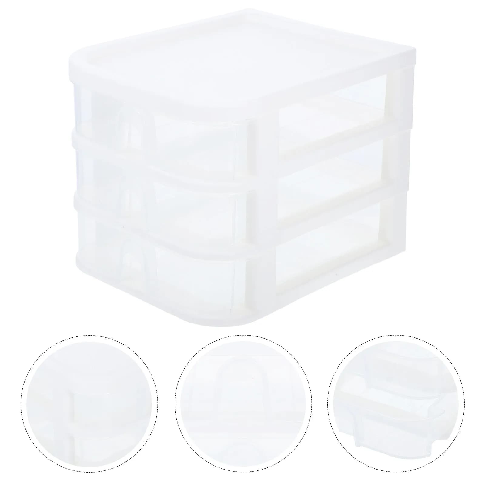 Cassetto da Scrivania in Plastica Trasparente, Organizzatore con Cassetti Scorrevoli per Ufficio, Porta Documenti e Cancelleria