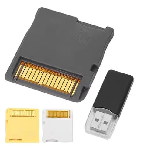 Scheda Flash SDHC Compatibile con Console di Gioco NDS 2DS 3DS, Chip ASIC, Scheda di Memoria Flash per Videogiochi con Lettore di Schede
