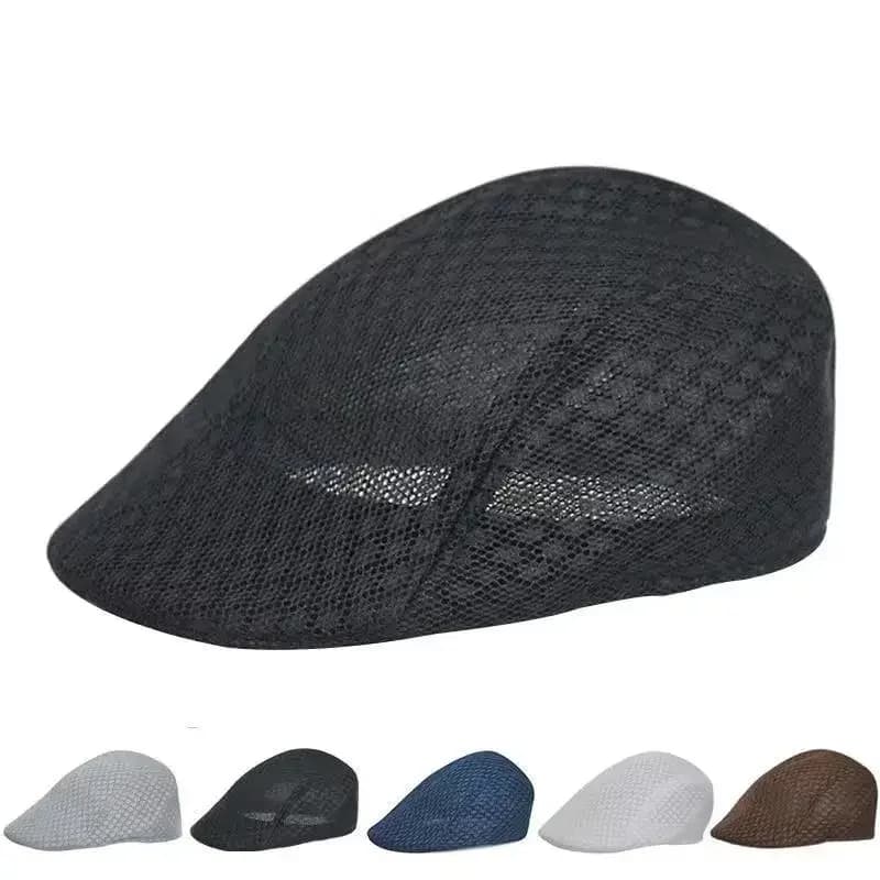 Berretti in Rete Traspiranti Primaverili ed Estivi per Uomo e Donna, Cappello da Turismo Unisex, Cappello da Sole per Sport all'Aperto