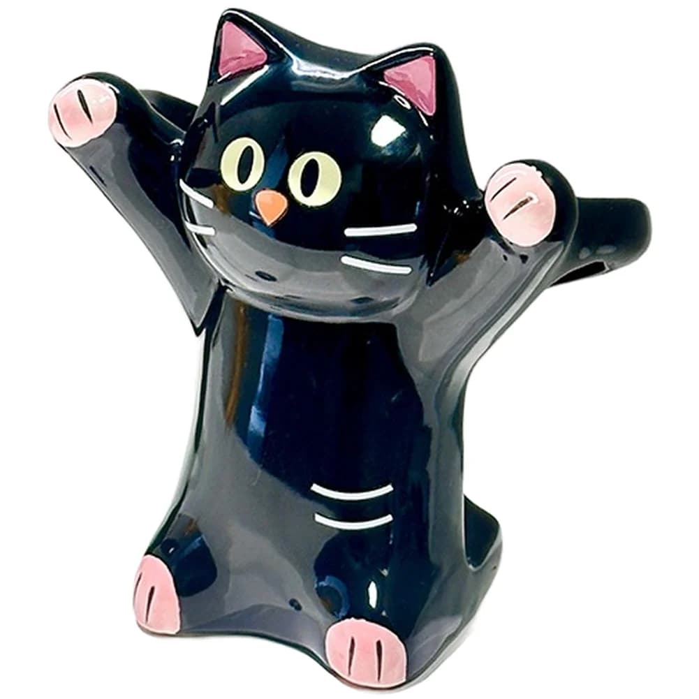 Cute Siamese Cat‑Shaped Toothbrush Holder, Multifunctional Bathroom Storage Organizer, Creative Desktop Vanity Table Home