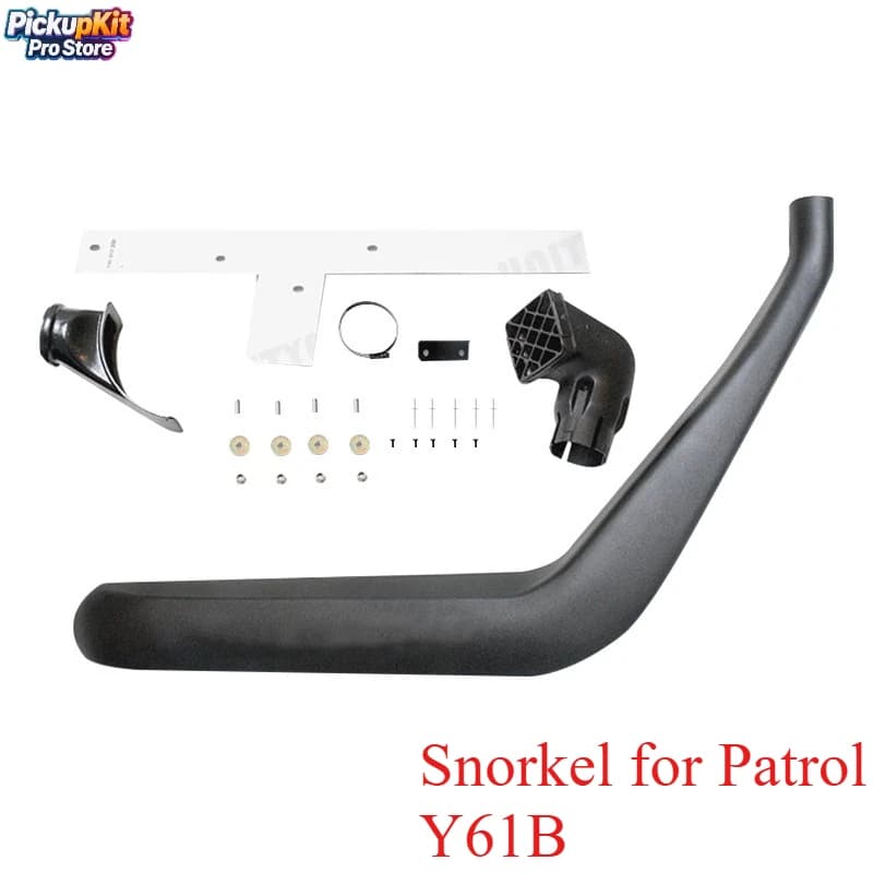 Snorkel in acciaio inossidabile 304 per tubo di aspirazione fuoristrada Patrol Y61B antiruggine/acqua