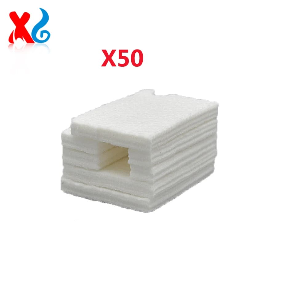 50PCS 1830528 Serbatoio di Inchiostro di Scarto Pad Spugna Assorbitore Per EPSON L3110 L1110 L3118 L3119 L3108 L3150 L3158 L3160 L3116 L3115 1749772