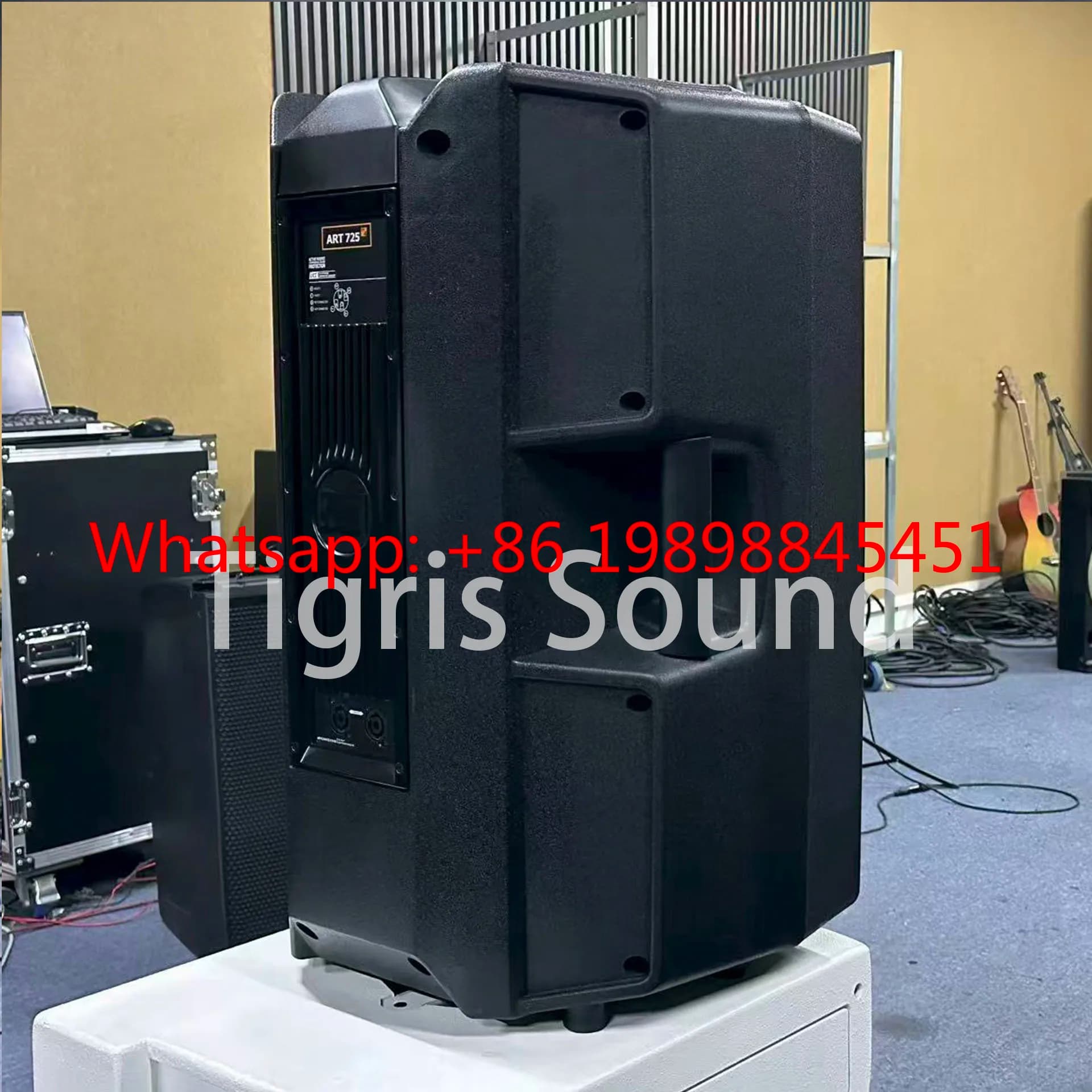 ART 725 MK4 Neodymium Plastic Single 15" Passive Floor Standing Professional Audio Monitor Speaker 2800W Peak