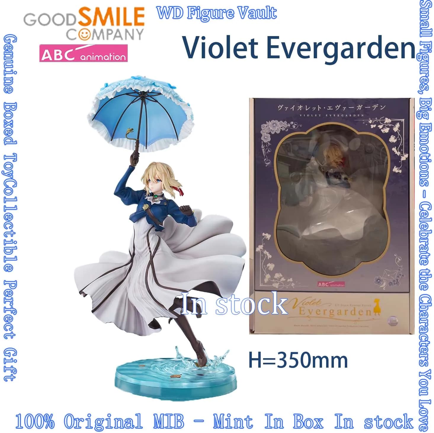 Disponibile GSAS ABC Animation Violet Evergarden 35cm Torami 1/7 Figure Anime Modello Originale in Scatola Regalo Giocattolo