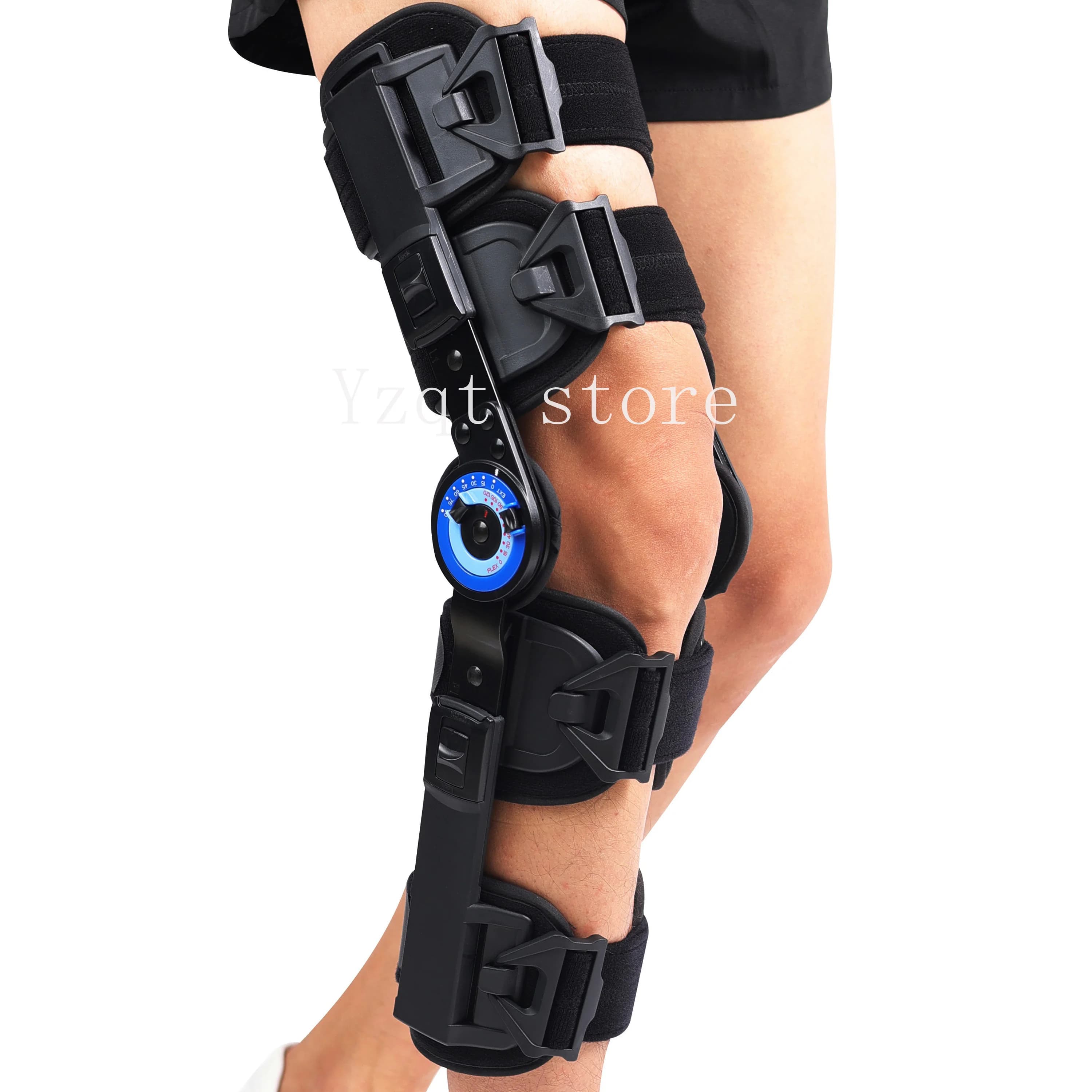 Ginocchiera ROM incernierata, immobilizzatore post operazionale regolabile per infortuni ACL, MCL, PCL, stabilizzazione del supporto di protezione ortopedica