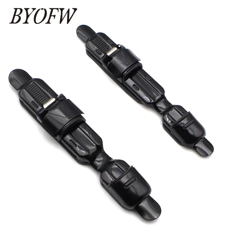 BYOFW Adjustable Holder Stainless Steel Plate Fishing Rod Building Reel Seat Impact Resistant Clip Fitted Reliable Replacement