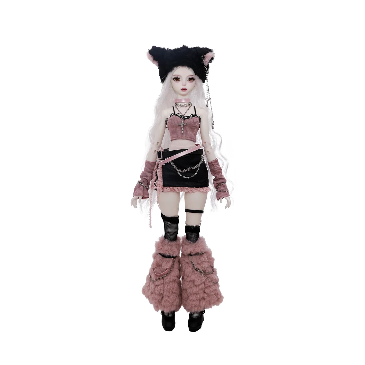 Celia N Y2K Baddie 1/4 BJD Doll Fullset Pastello Stile Punk Rosa Cyber Accessori Dolce Miele Ragazza ShugaFairy Figura Da Collezione