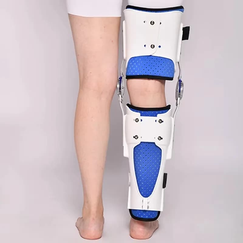 Tutore per articolazione della caviglia del ginocchio regolabile Supporto lombare pelvico dell'anca Comodo tutore per le gambe per l'attrezzatura per la riabilitazione della riabilitazione