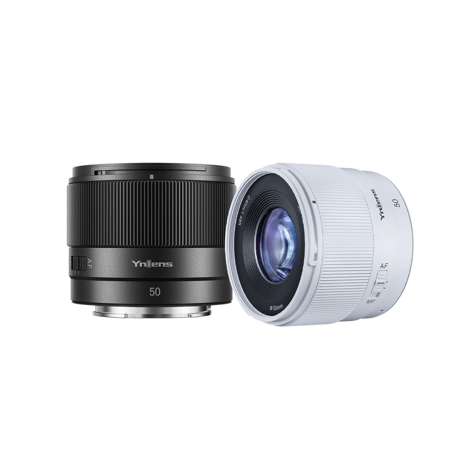 YONGNUO 50F1.8S DA APS-C Camera Lens Auto Focus Portait Vlog Prime Lens for Sony E Mount Camera