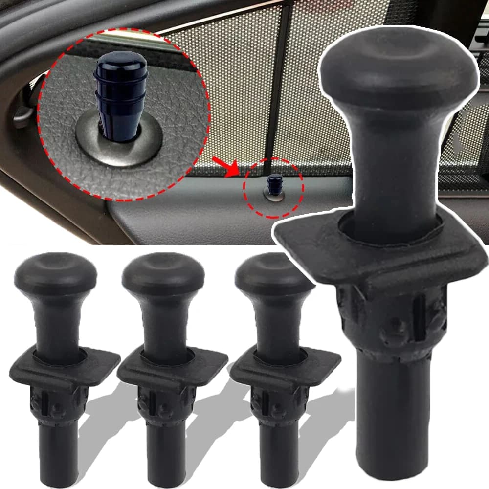 Perni di bloccaggio della portiera dell'auto in plastica per Golf Mk2 Mk3 Scirocco Passat B2 Polo 4 pezzi Set perni di bloccaggio della porta di sicurezza dell'auto accessori per auto
