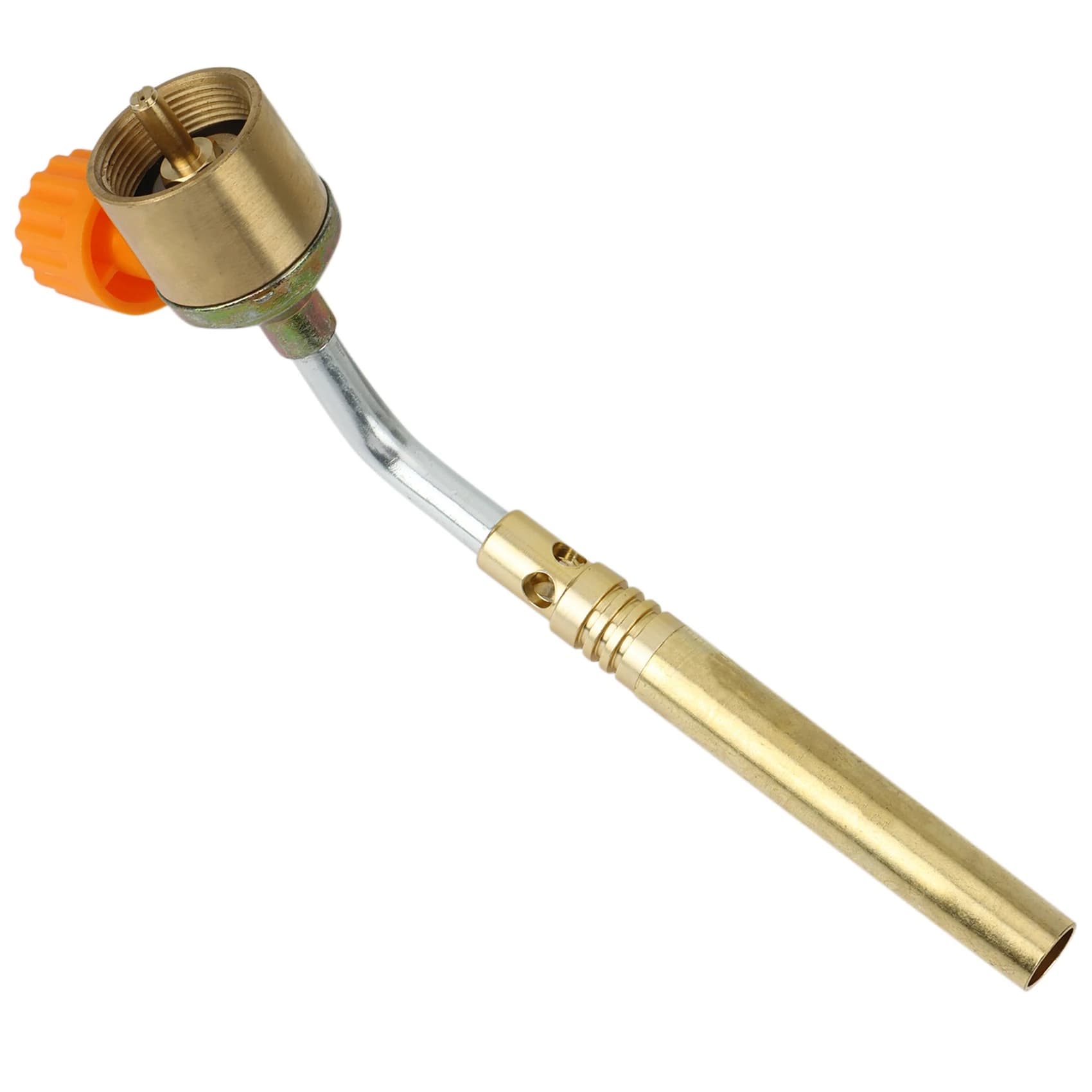 KEKA Ottone MAPP, Torcia a Gas Propano, Trigger di Accensione Automatico, Bruciatore per Saldatura Riscaldamento, Adatto per Campeggio e Saldatura