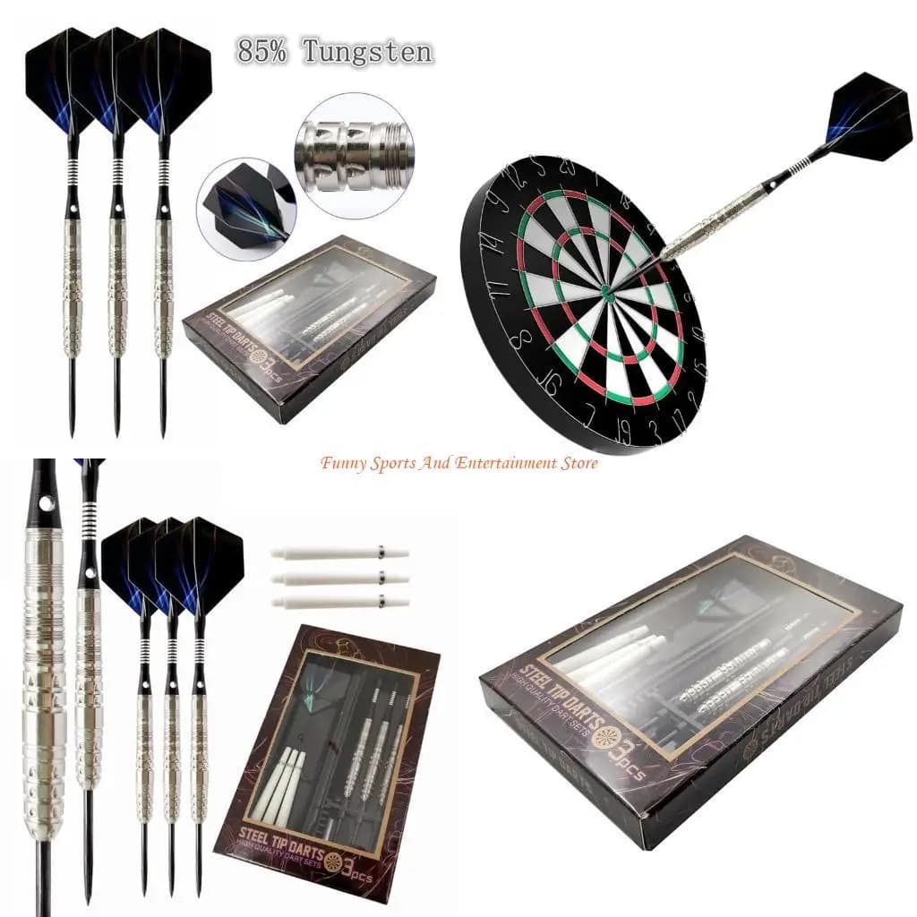 C4DE 3pcs punta in acciaio Darts 23 grammi Alboni in alluminio e livelli in acciaio in acciaio in ottone e livelli