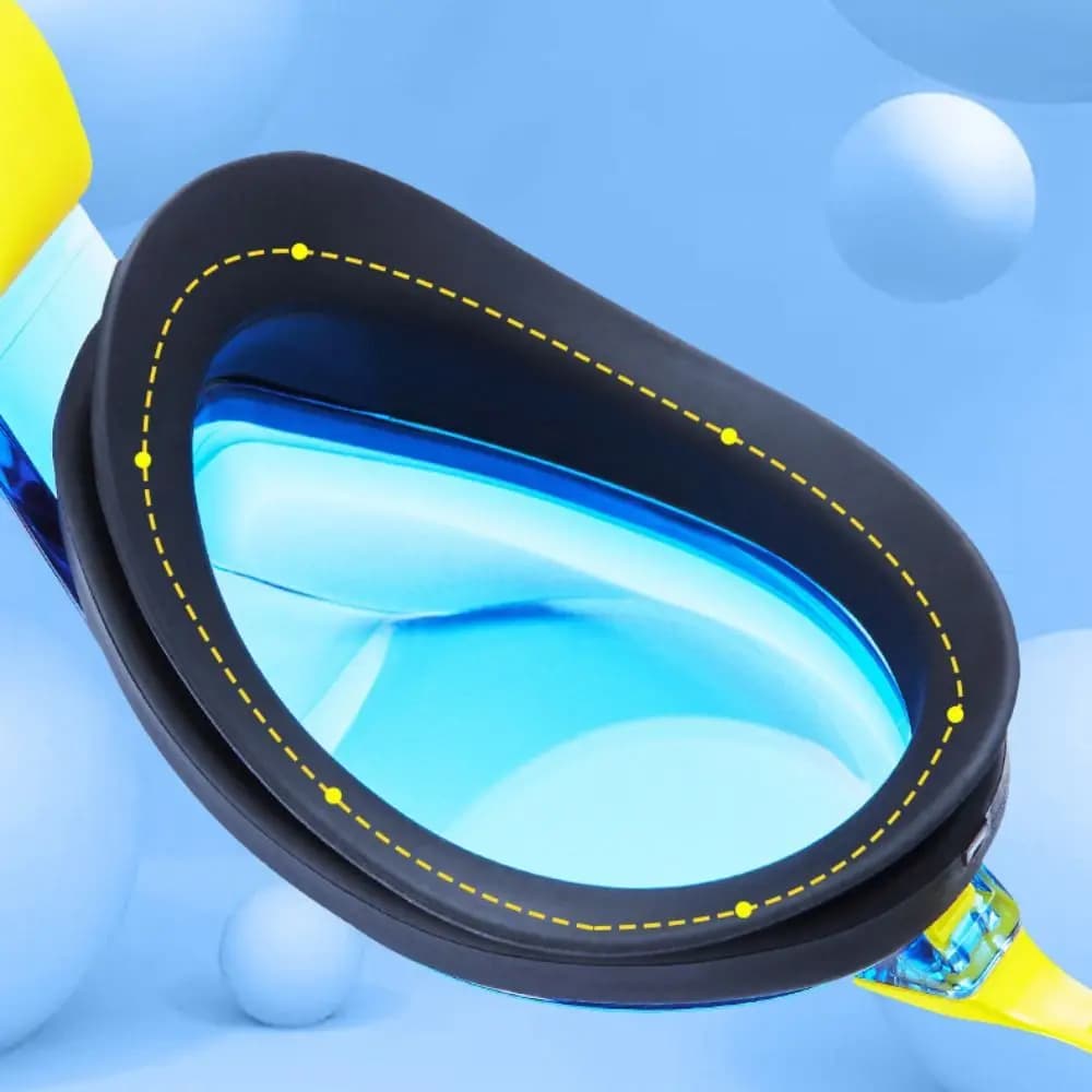 Swimwear for Adults HD Vision with UV Protection, Adjustable, Anti-fog, Large Visual, Professional Dive Glasses