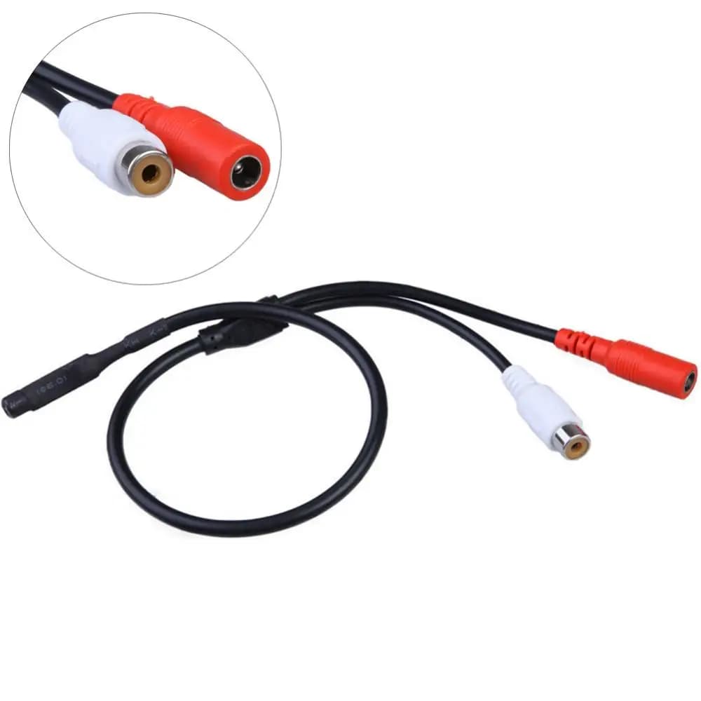 Nuovo Microfono Audio Mini Nascosto per Telecamere di Sicurezza CCTV e DVR