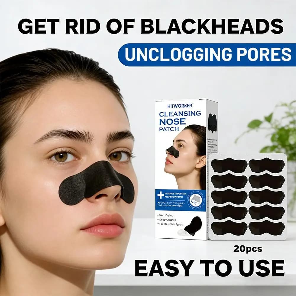 Maschera Unisex per Rimozione Punti Neri, Strisce Nasali per Pulizia Pori, Adesivi per Rimozione Punti Neri, Maschera per Cura della Pelle