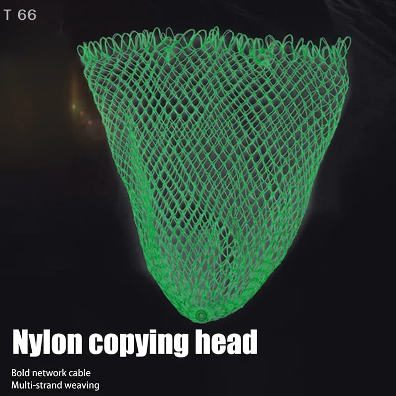 Rete da immersione in nylon leggera e resistente alla corrosione per acqua di mare e acqua dolce Rete da pesca pieghevole ovale in alluminio