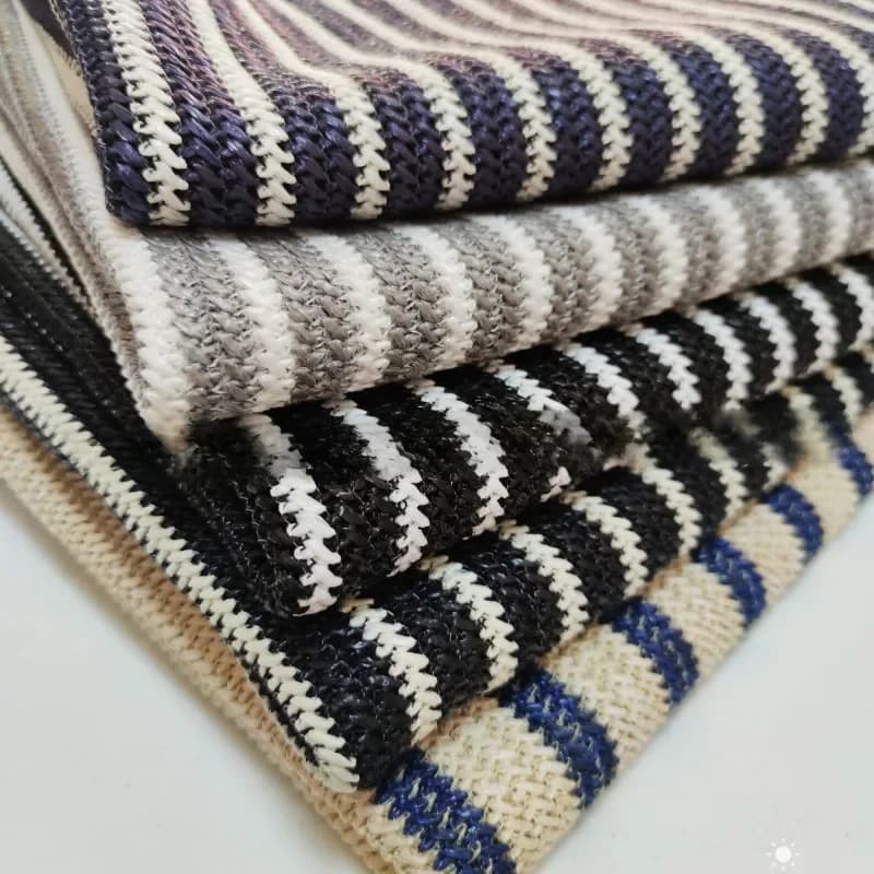 1yard speciale tessuto a maglia striscia PP rafia tessuto PP tessuto di paglia per borse borse scarpe e cappelli artigianali