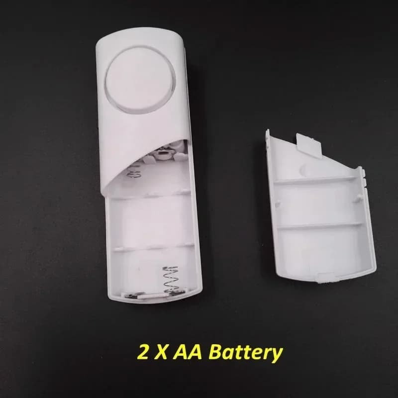 Sistema di allarme a batteria con cicalino da 90 dB, rilevatore di finestre, sensore di allarme per porte in legno, antifurto AAA indipendente