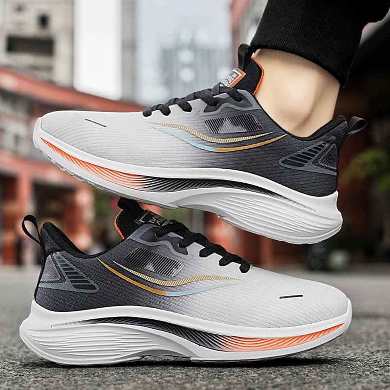 Comfort Ventilated Athletic Casual Shoes Elastic Top Suits Walking Training Jogging Exercise Outdoor Daily Leisure Activities