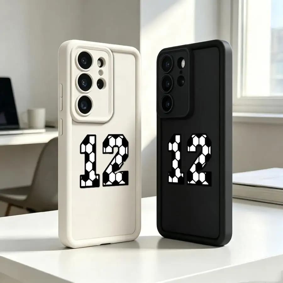 Football Cool Numbers Case for Samsung Galaxy S26 Note 20 Ultra S20 FE S24 ultra S23 S22 Plus S21 S25 Phone Cover