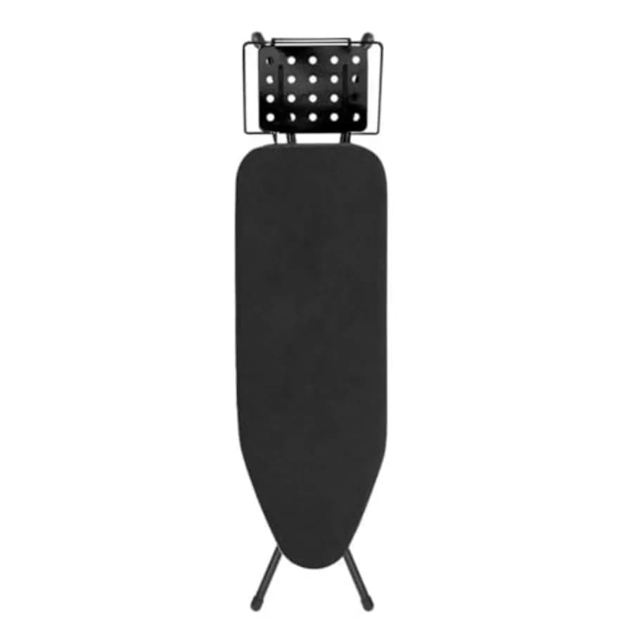 Asse da Stiro 43x14 Pollici con Supporto per Vapore, Gambe in Metallo Resistente, Tavolo da Stiro con Tappetino Resistente al Calore