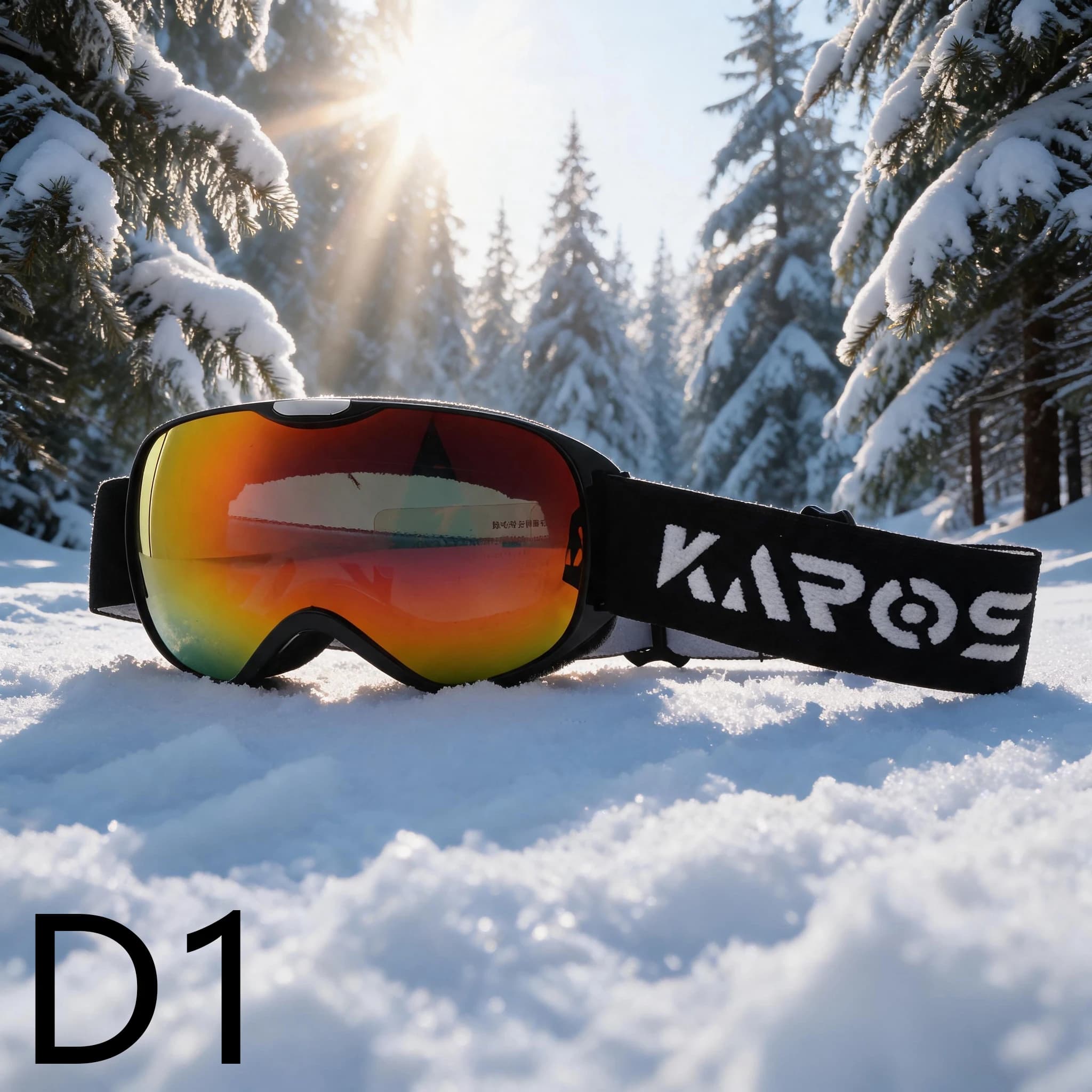 Premium Kids Sports Goggles Double Layer Anti Fog Windproof HD UV400 Ski Goggles For Skiing Cycling Mountaineering Snow Sports