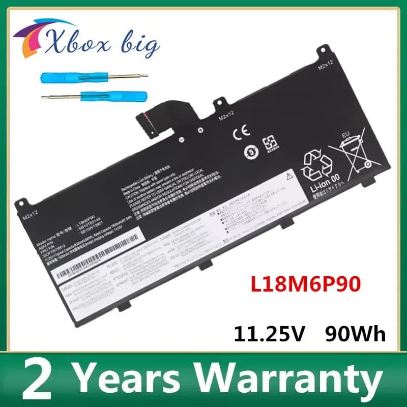 Batteria per Laptop muslimex per Lenovo ThinkPad serie P53 muslima02dl028 muslimexayp 11.25V 90Wh 8000mAh
