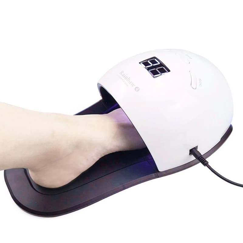Professional 48W Nail Lamp for Foot Gel Polish Dryer Pedicure Manicure Machine Dual Source Nail UV LED Lamp