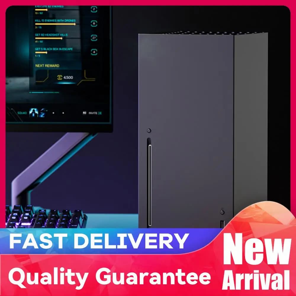 Supporto di Raffreddamento Verticale per Console Xbox Series X, Base Antiscivolo con Stazione di Raffreddamento RGB e Porta USB 2.0, Accessori per Console di Gioco