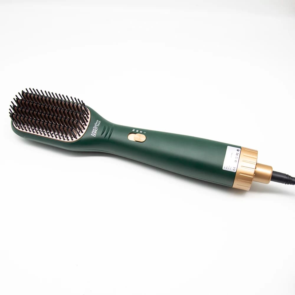 Hot Sale 3 in 1 Hair Dry and Wet Plate Pettine Hot Air Brush Styler
