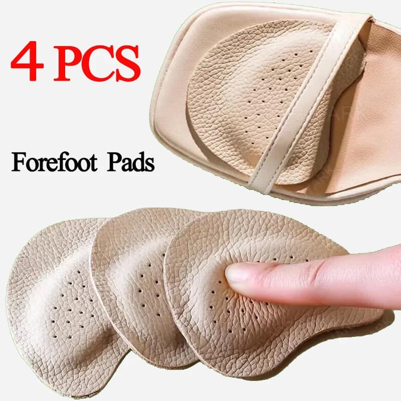 2 Paia di Adesivi Antiscivolo per Sandali, Cuscinetti per l'Avampiede, Inserti per Scarpe con Tacco Alto da Donna, Sollievo dal Dolore, Cuscinetti per le Dita, Cura del Piede