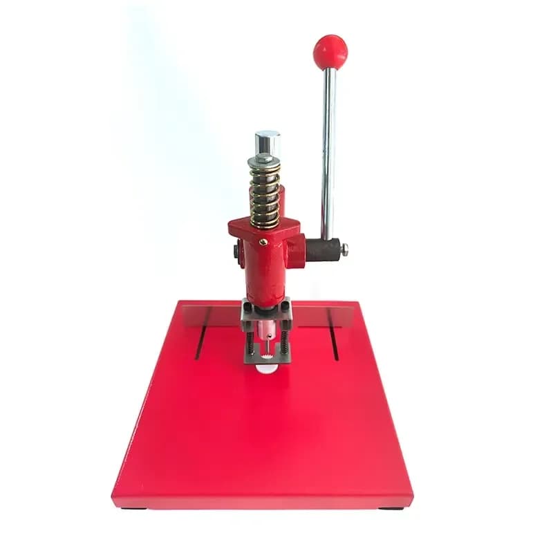 Plastic Bag Manual Punching Machine Hole Single Hole Punching Machine Hole Punch