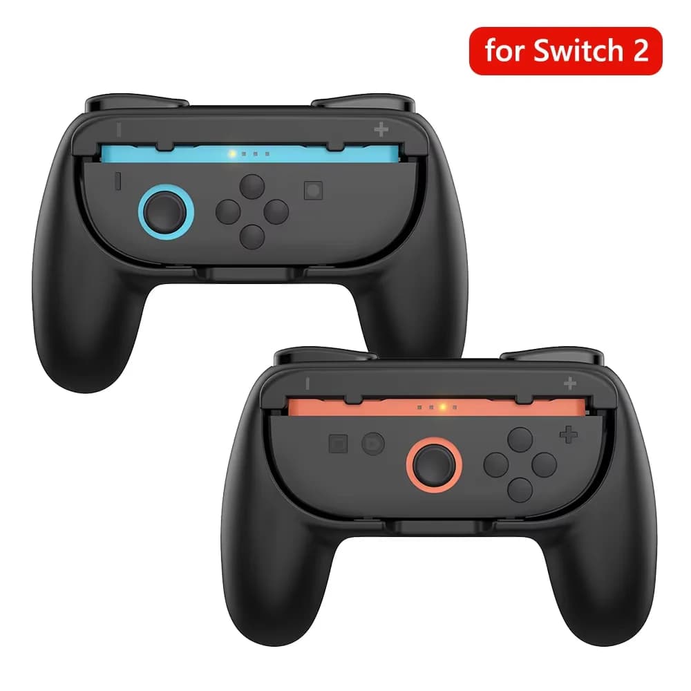 Kit 2 impugnature Joy-Con per NS Switch 2, supporto per controller gamepad, accessori per Switch 2