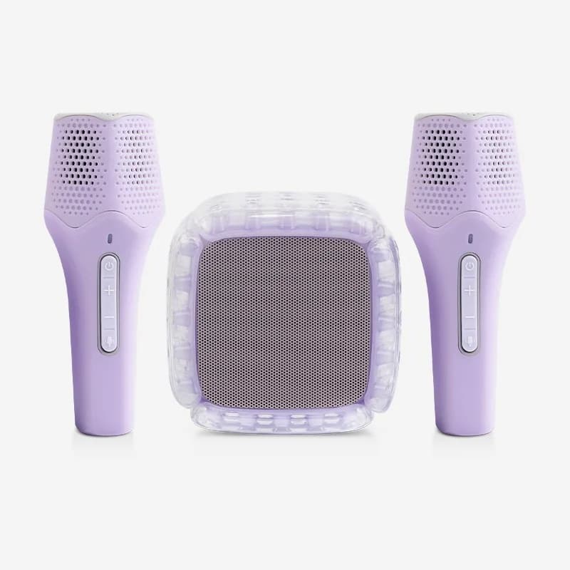 Altoparlante Bluetooth Impermeabile e Antiurto, Macchina Stereo All-in-One con Microfono per Karaoke, Regalo KTV Portatile